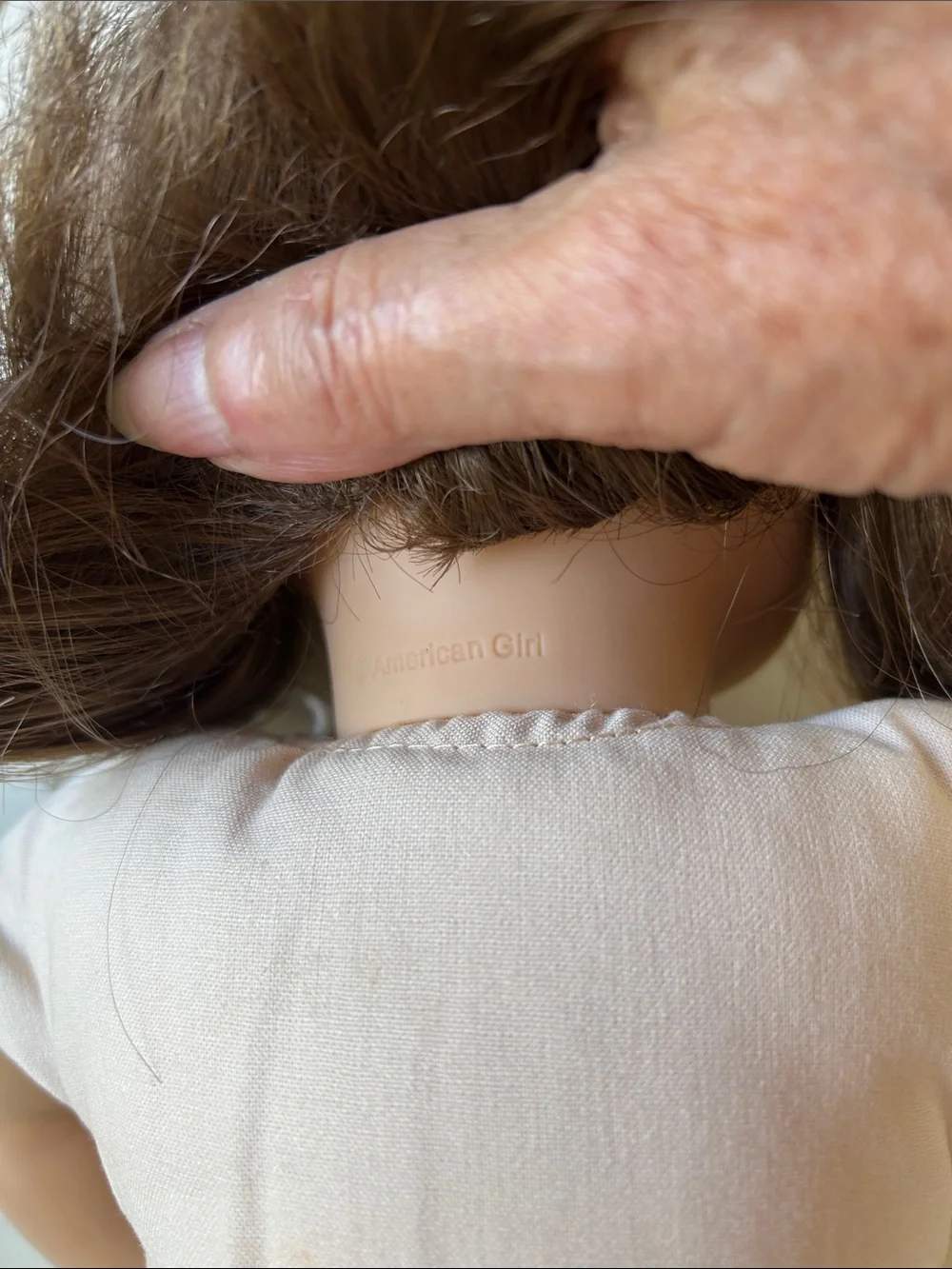 American Girl Brown-Haired Baby  Doll